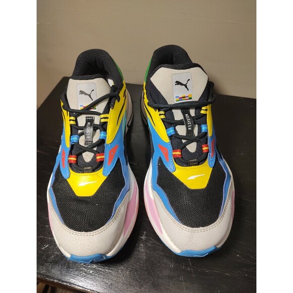9 PUMA RS-Fast International Flags Black Grey Yellow Green 9 main image 12